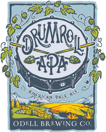 DRUMROLL APA AMERICAN PALE ALE ODELL BREWING CO. logo