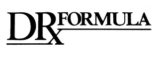 DRX FORMULA logo