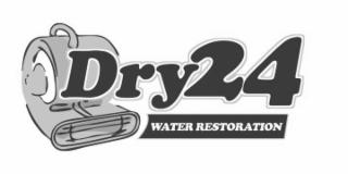 DRY 24 WATER RESTORATION logo