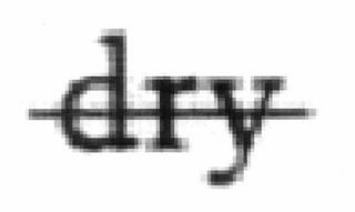 DRY logo