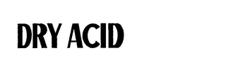DRY ACID logo