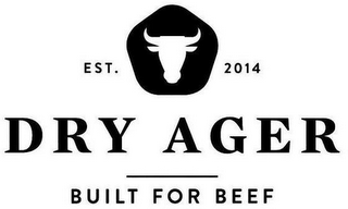 DRY AGER BUILT FOR BEEF EST. 2014 logo