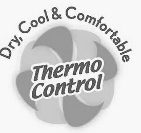 DRY, COOL & COMFORTABLE THERMO CONTROL logo