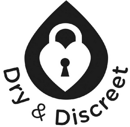 DRY & DISCREET logo