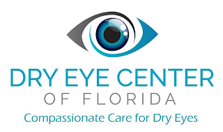 DRY EYE CENTER OF FLORIDA COMPASSIONATE CARE FOR DRY EYES logo