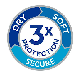 DRY SOFT SECURE 3X PROTECTION logo