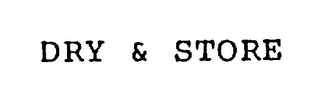 DRY & STORE logo