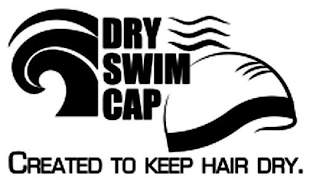 DRY SWIM CAP CREATED TO KEEP HAIR DRY. logo