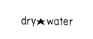 DRY WATER logo