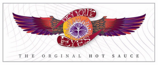 DRY YOUR EYES THE ORIGINAL HOT SAUCE logo