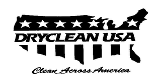 DRYCLEAN USA CLEAN ACROSS AMERICA logo