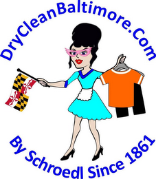 DRYCLEANBALTIMORE.COM BY SCHROEDL SINCE 1861 logo