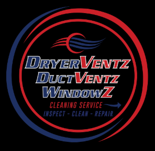 DRYER VENTZ DUCT VENTZ WINDOWZ CLEANING SERVICE INSPECT - CLEAN - REPAIR logo
