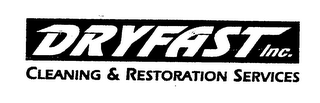 DRYFAST INC. CLEANING & RESTORATION SERVICES logo