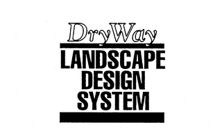 DRYWAY LANDSCAPE DESIGN SYSTEM logo