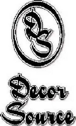 DS DECOR SOURCE logo