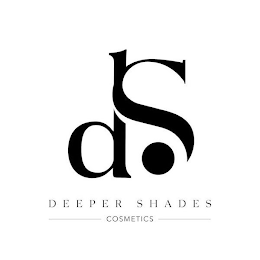 DS DEEPER SHADES COSMETICS logo