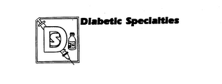 DS DIABETIC SPECIALTIES logo
