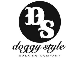 DS DOGGY STYLE WALKING COMPANY logo