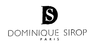 DS DOMINIQUE SIROP PARIS logo