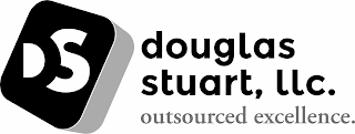 DS DOUGLAS STUART, LLC. OUTSOURCED EXCELLENCE. logo