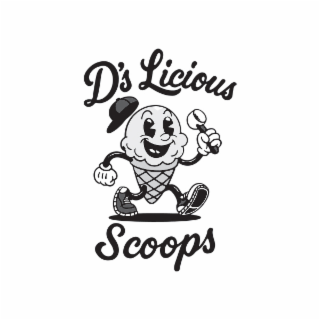 D'S LICIOUS SCOOPS logo