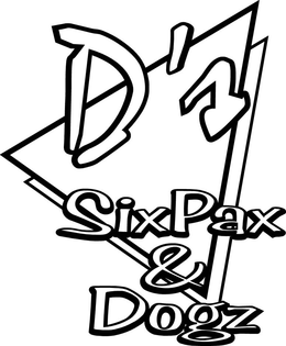 D'S SIXPAX & DOGZ logo