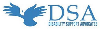DSA DISABILITY SUPPORT ADVOCATES logo
