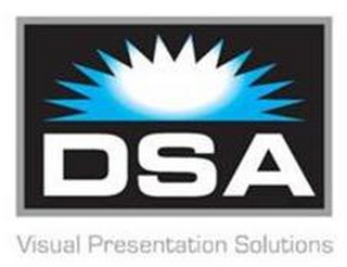 DSA VISUAL PRESENTATION SOLUTIONS logo