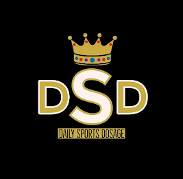 DSD DAILY SPORTS DOSAGE logo