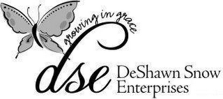 DSE DESHAWN SNOW ENTERPRISES GROWING IN GRACE logo