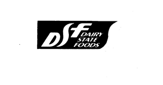 DSF DAIRY STATE FOODS logo
