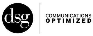 DSG | COMMUNICATIONS OPTIMIZED logo