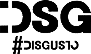 DSG #DISGUSTO logo