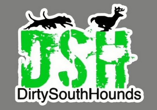 DSH DIRTY SOUTH HOUNDS logo