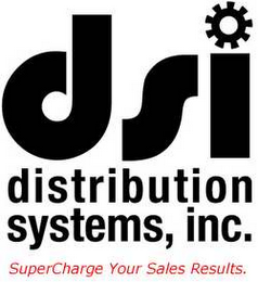 DSI DISTRIBUTION SYSTEMS, INC. SUPERCHARGE YOUR SALES RESULTS logo