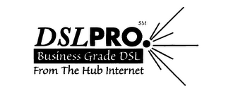 DSLPRO BUSINESS GRADE DSL FROM THE HUB INTERNET logo