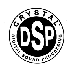 DSP CRYSTAL DIGITAL SOUND PROCESSING logo