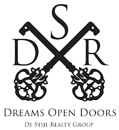 DSR DREAMS OPEN DOORS AND DE STIJL REALTY GROUP logo