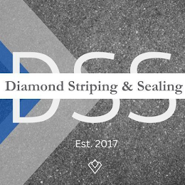 DSS DIAMOND STRIPING & SEALING EST. 2017 logo