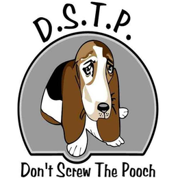 D.S.T.P DON'T SCREW THE POOCH logo
