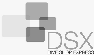 DSX DIVE SHOP EXPRESS logo