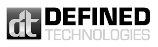 DT DEFINED TECHNOLOGIES logo