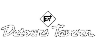 DT DETOURS TAVERN logo