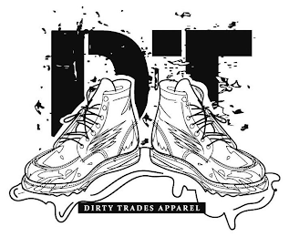 DT DIRTY TRADES APPAREL logo