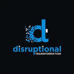 DT DISRUPTIONAL TRANSFORMATION logo