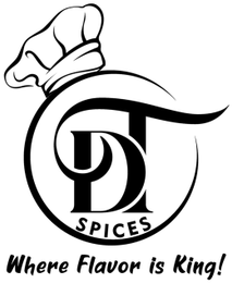 DT SPICES WHERE FLAVOR IS KING! logo