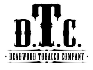 D.T.C. DEADWOOD TOBACCO COMPANY logo