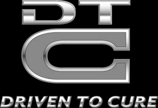 DTC DRIVEN TO CURE logo