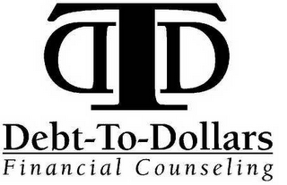 DTD DEBT-TO-DOLLARS FINANCIAL COUNSELING logo